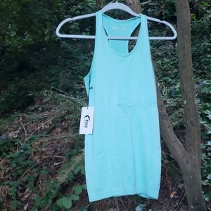 Zyia Turquoise Copper Charged Tank